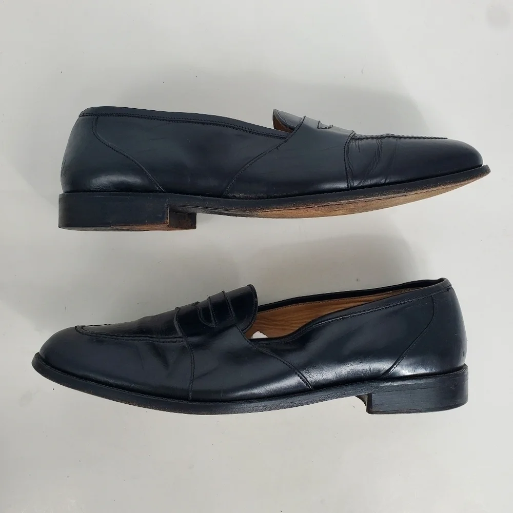 Paolo Mando Dress Shoe Men's 13 D Dani Loafers Black